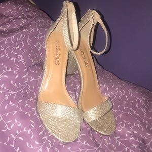 Sparkly 3 inch Heels